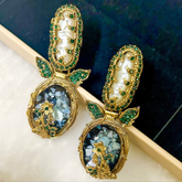 Gul-e-Rang Crushed Starlight Earrings – ER-97
