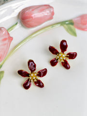 Ravi floral studs 01009 - 14
