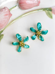 Ravi floral studs 01009 - 14