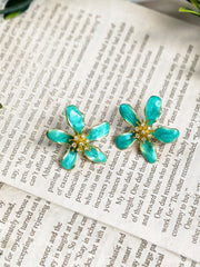 Ravi floral studs 01009 - 14