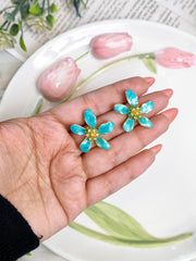 Ravi floral studs 01009 - 14