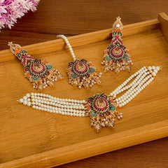Nauratan Choker Set