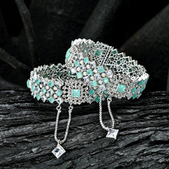 Royal Empress Zircon Bangles - BN-34