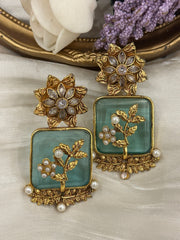 CShan e Heera Emerald Earrings Chi-48