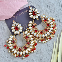 Rajwadi Kundan Eariings - (ER-50)