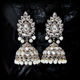 Moonlit Kundan Jhumkay