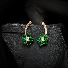 Crystal Star Earrings (CR-05)