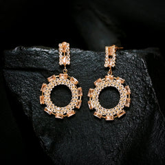 Crystal Round Earrings (CR-10)
