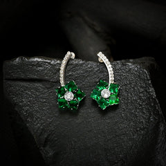 Crystal Star Earrings (CR-05)