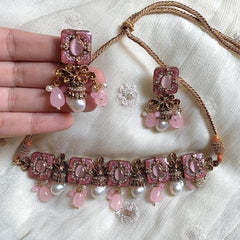 Zewar-e-Moti Pearl and Meena Choker CS-45