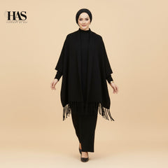Women fleece shawls ready to wear