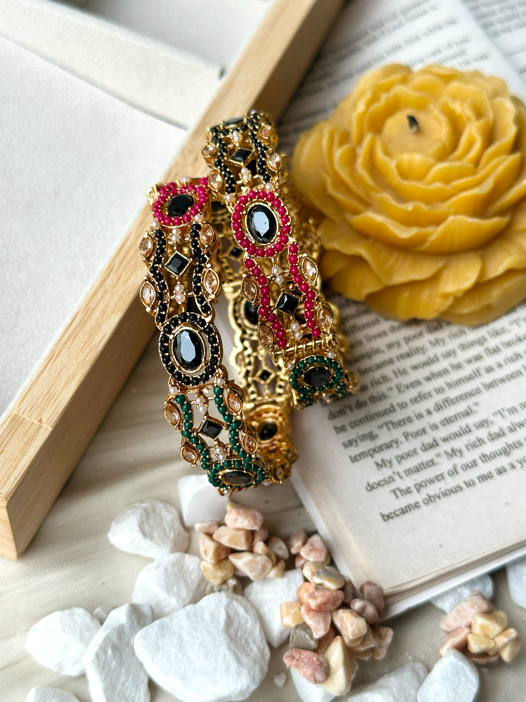 Zimal Nauratan Bangles - 00275