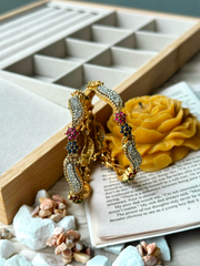 Rameen Zircon Bangles - 00264-266