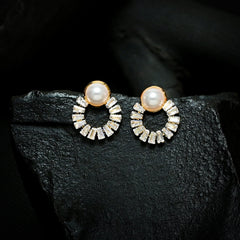 Little Round Pearl Earring (CR-11)