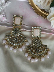 Round Stone Earrings (ER-07)
