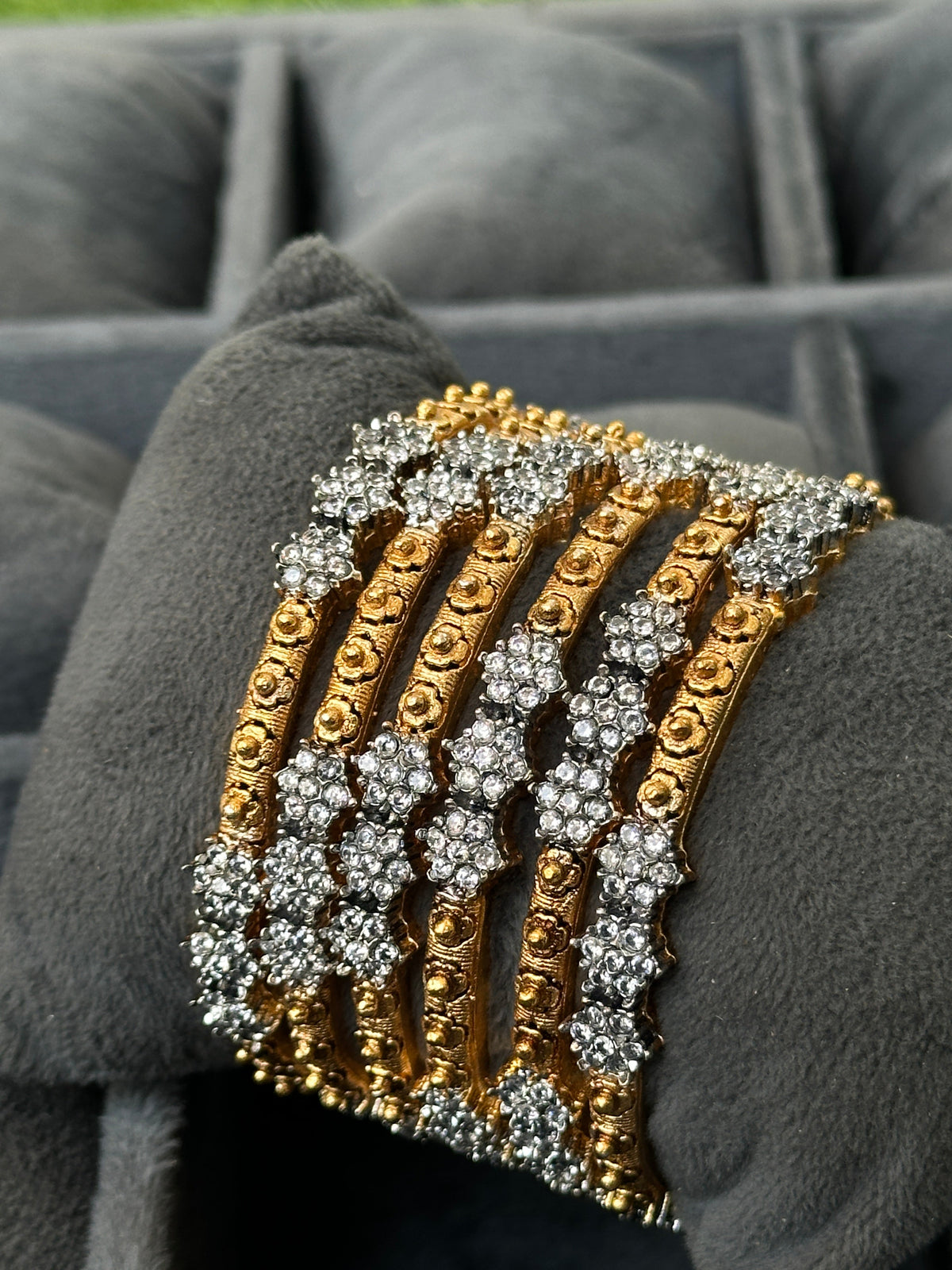 Mehr-Meena Gemstone Bangles- Chi-45